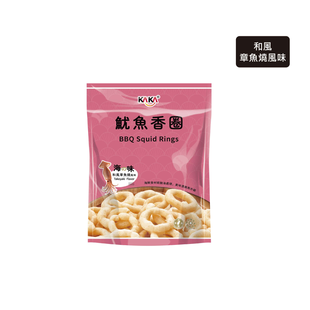kaka 魷魚香圈 40g (和風章魚燒風味)箱購10入