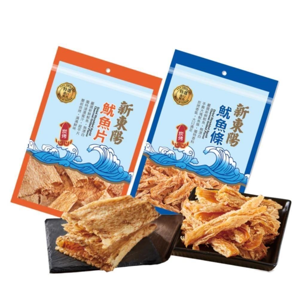 新東陽 碳烤魷魚片/香烤魷魚條(80GX6包)