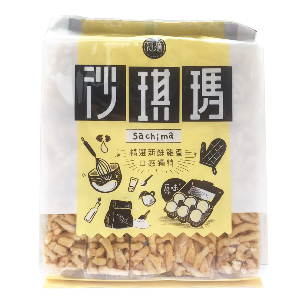 雞蛋沙琪瑪300g