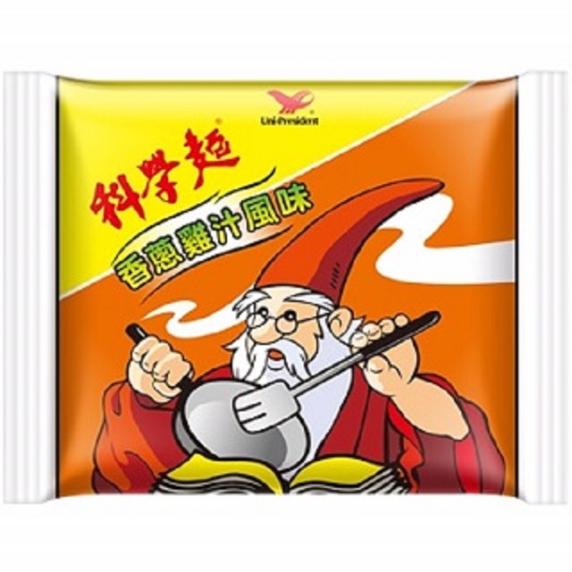 統一 科學麵-香蔥雞汁風味(40包/箱)x2