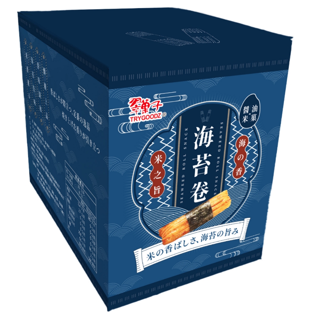 翠菓子 海苔卷X3盒(8包/240g/盒)