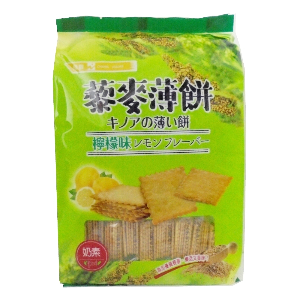 厚毅 檸檬味藜麥薄餅 302g(奶素)