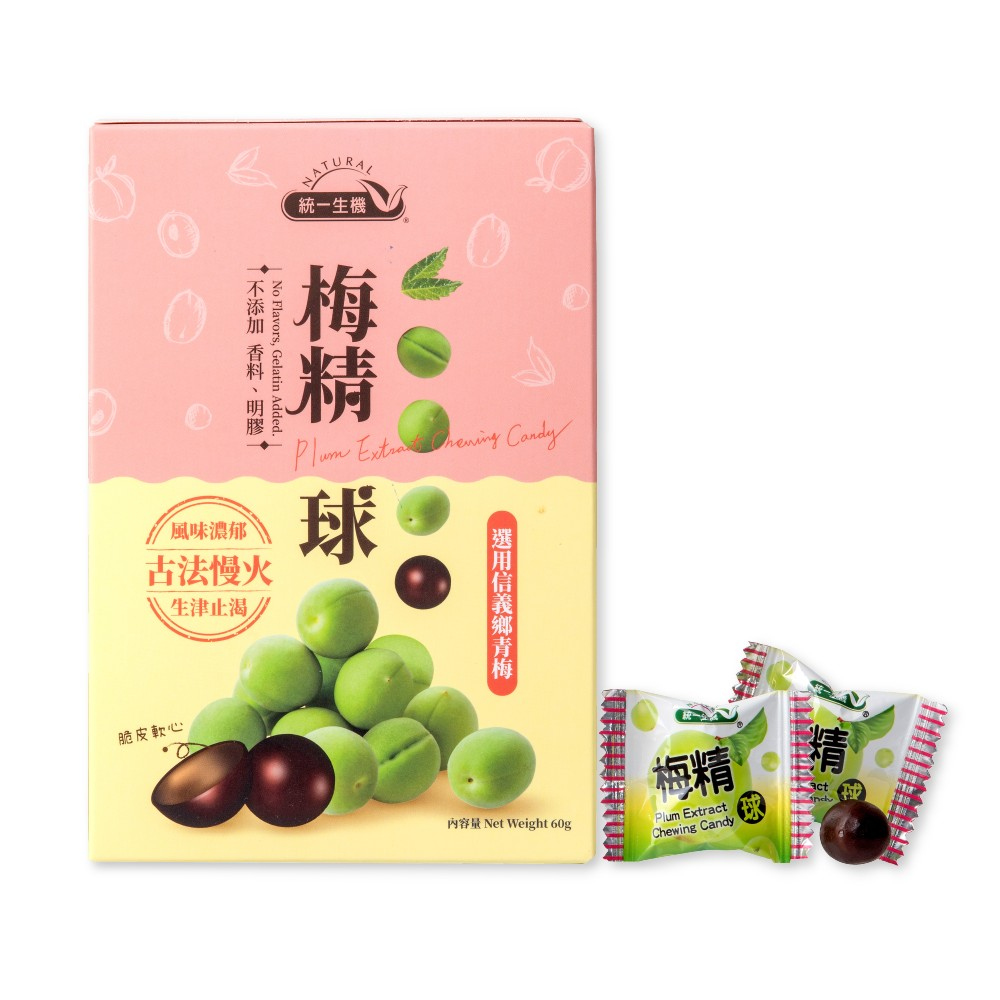 《統一生機》梅精球60g