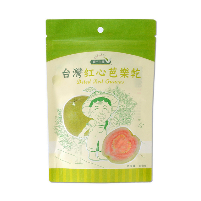 《統一生機》台灣紅心芭樂乾 (120g/包)