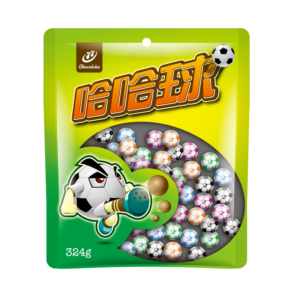 77 哈哈球巧克力324g