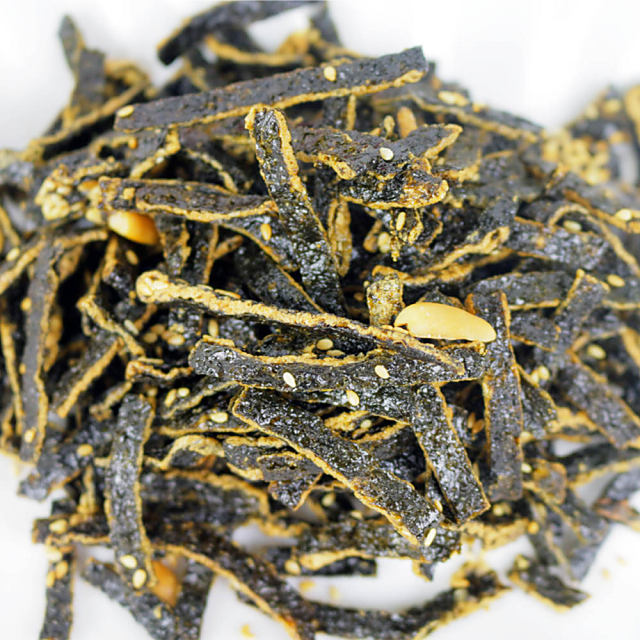 高興宴 素人上菜-香酥海苔小魚干100g(蛋奶素)(適合5-7人份)