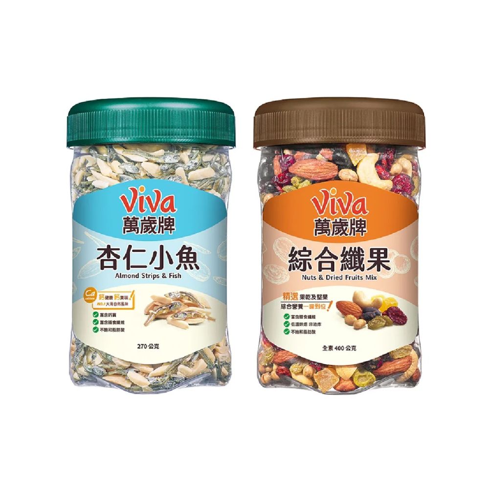 樂享堅果罐經典系列〔杏仁小魚 綜合纖果〕