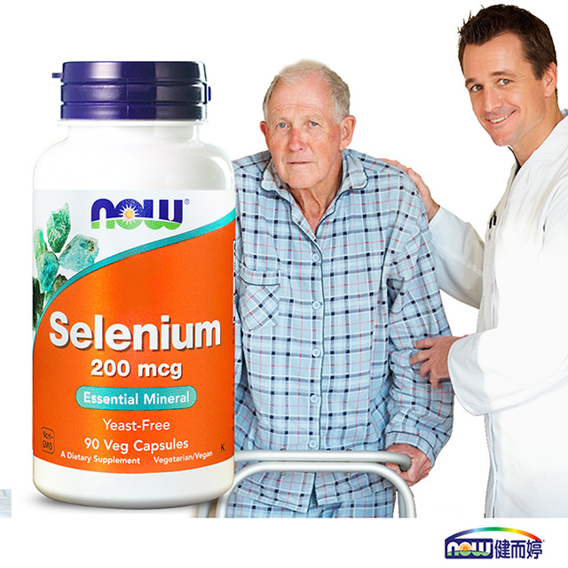 NOW健而婷硒膠囊食品  90顆/瓶