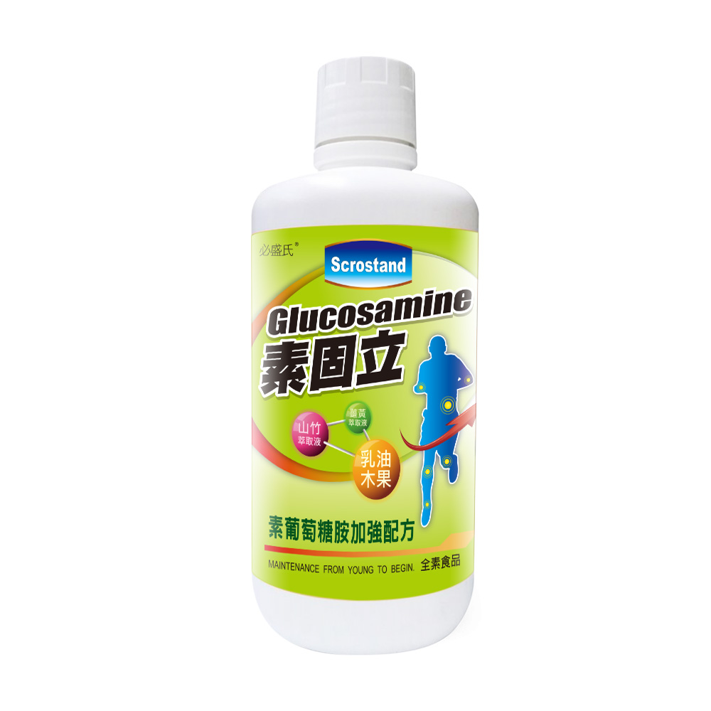 草本之家 素固立素葡萄糖胺液1000mlX1瓶(其他規格)