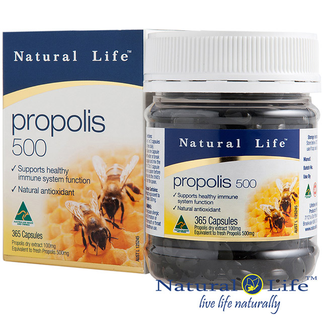 Natural Life 澳洲特級蜂膠膠囊500mg(365顆)