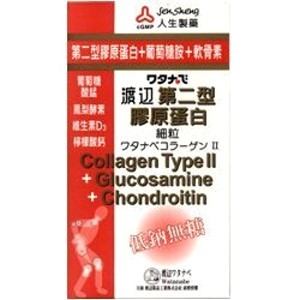 【人生製藥 渡邊第二型膠原蛋白(100公克/瓶)】