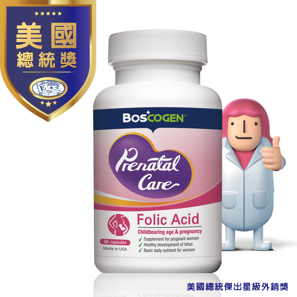 百仕可孕哺葉酸膠囊 60粒/瓶
