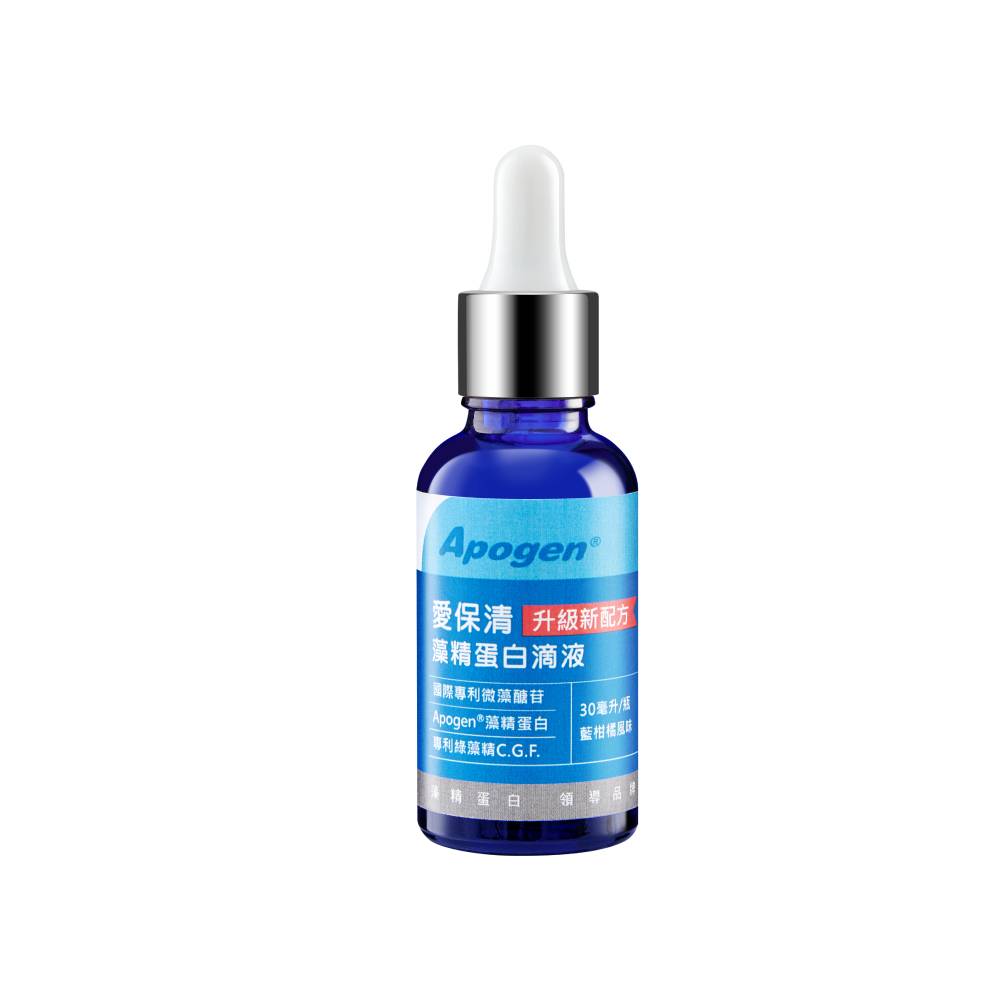 febico 遠東生技 Apogen愛保清藻精蛋白滴液-二代台美專利 防護再升級(30ml/瓶)