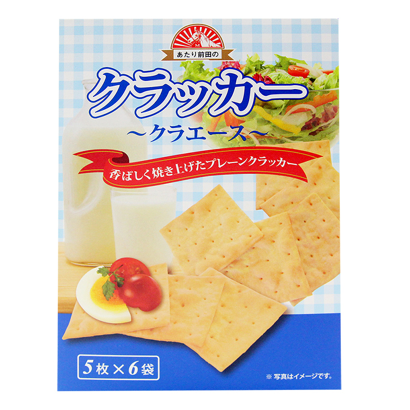 日本前田 原味蘇打餅乾114g