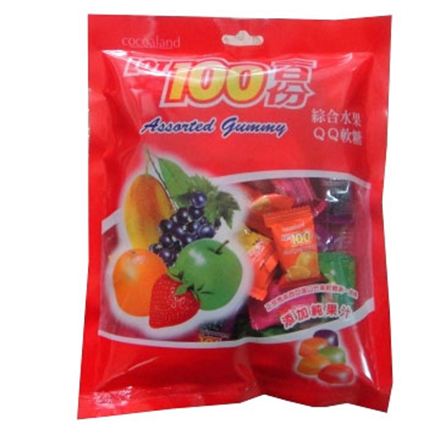 一百份綜合水果QQ軟糖200g