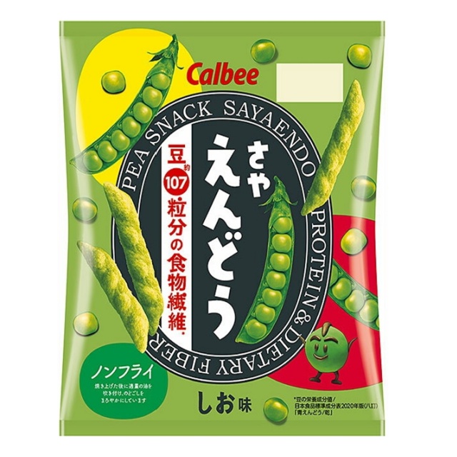 日本 Calbee 豌豆條-鹽味61g