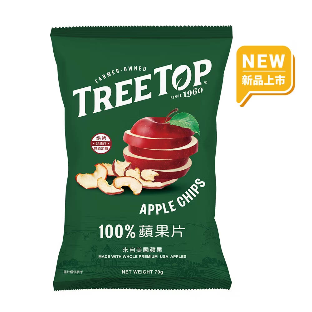 Tree top 樹頂 Tree Top 樹頂樹頂100%蘋果片70g x12入