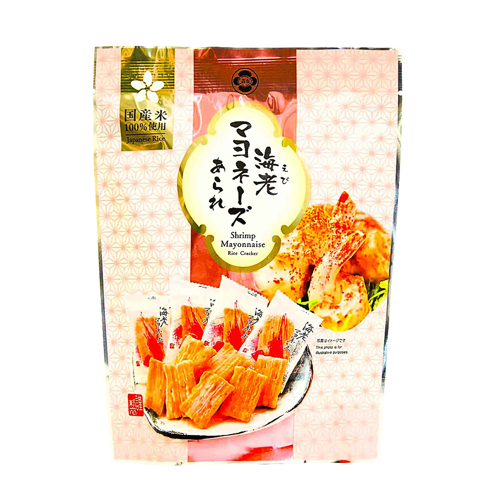 有點水準的米果 森白美乃滋海老蝦米果32g