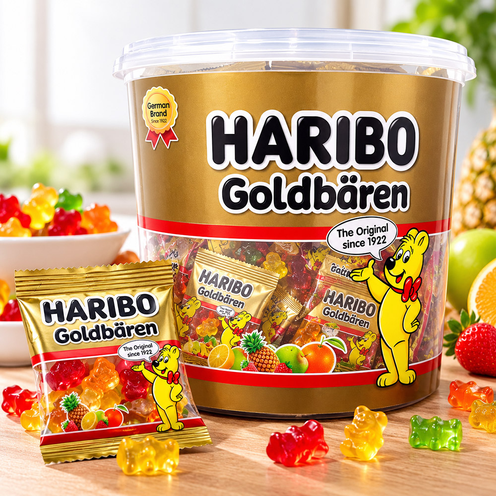 HARIBO 哈瑞寶 金熊Q軟糖1公斤