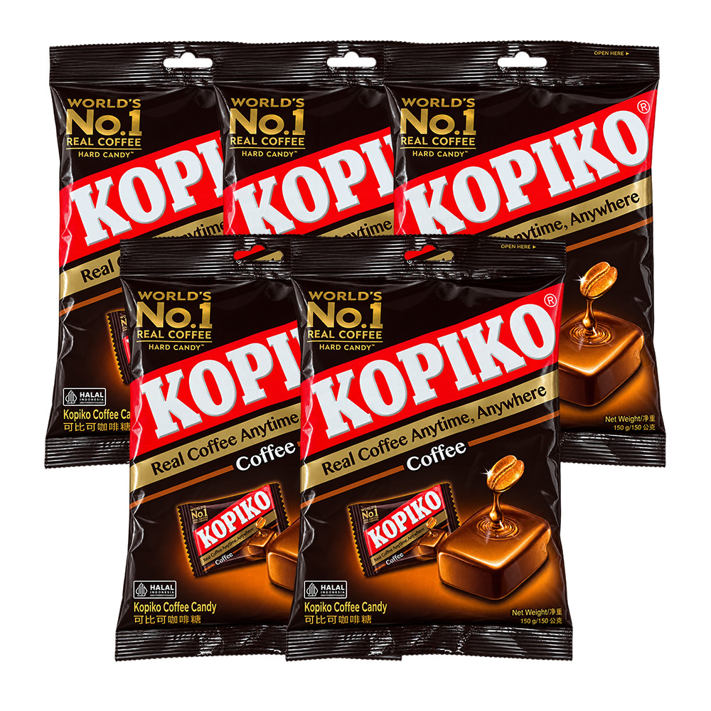 KOPIKO 咖啡糖 分享組(150g)超值5包組