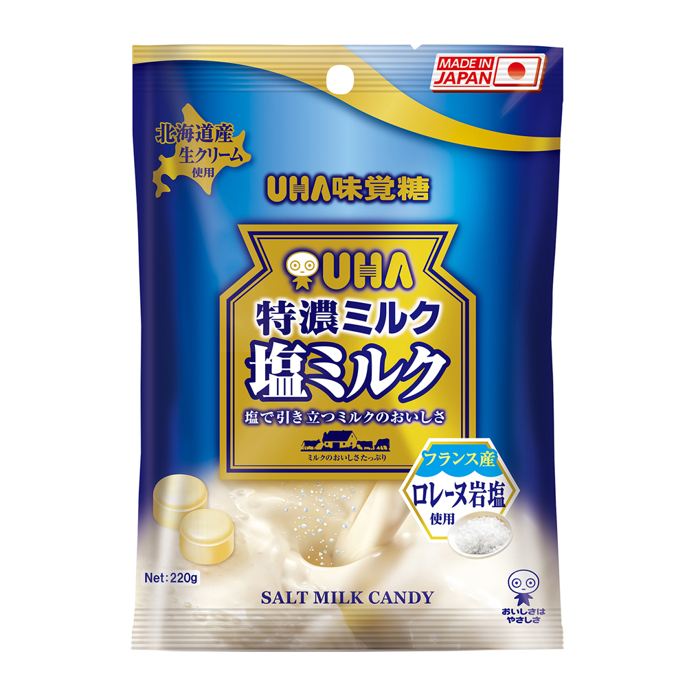 UHA 味覺糖 鹽味牛奶糖(220g)