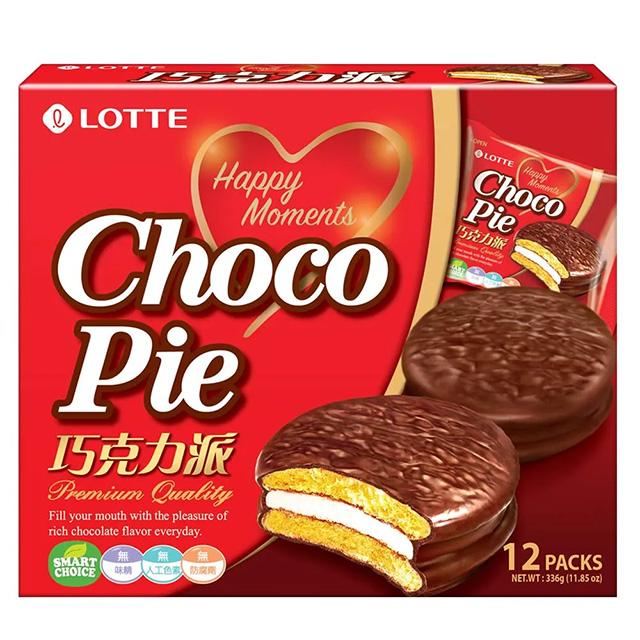 LOTTE 樂天巧克力派(12入)x3 