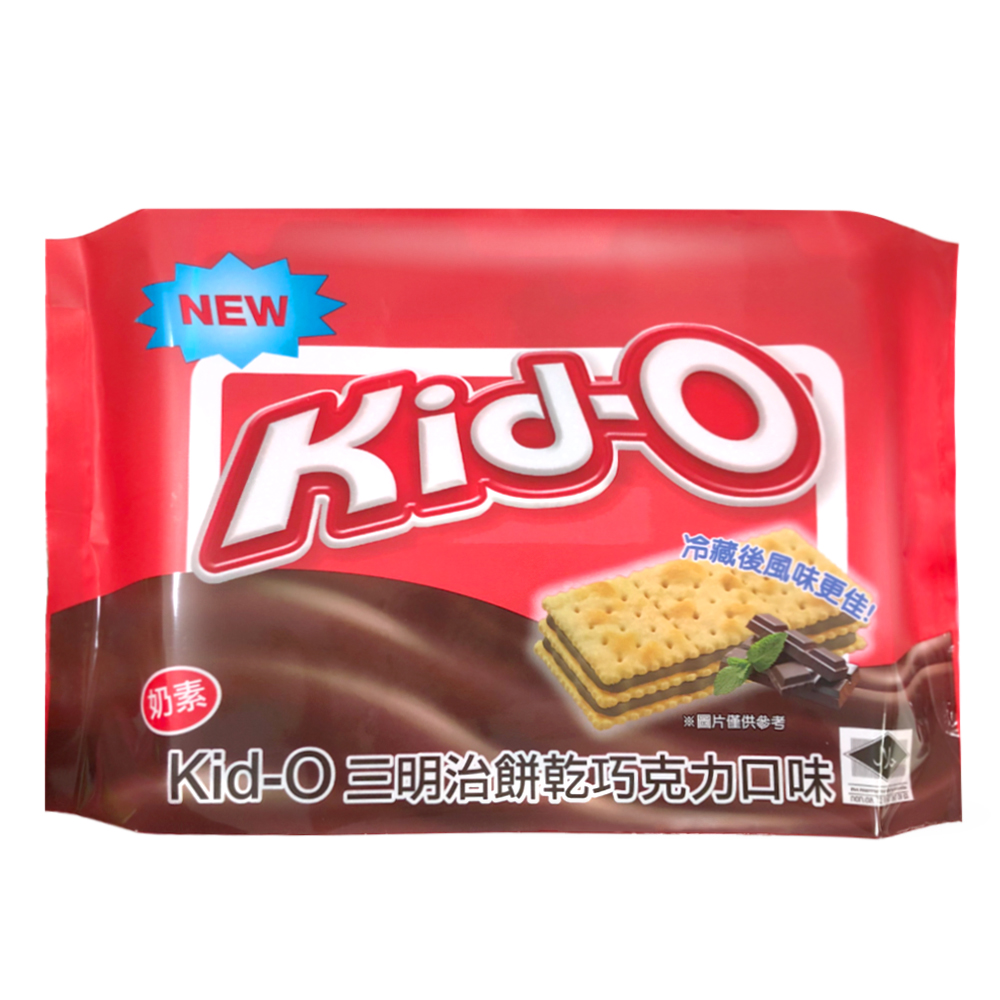 Kid O 分享包Kid-O 三明治餅乾-巧克力口味(340g)三件組
