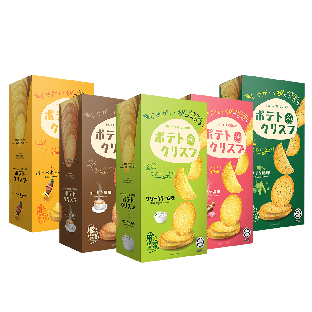Win2 馬鈴薯脆餅日本版(口味多選/盒)