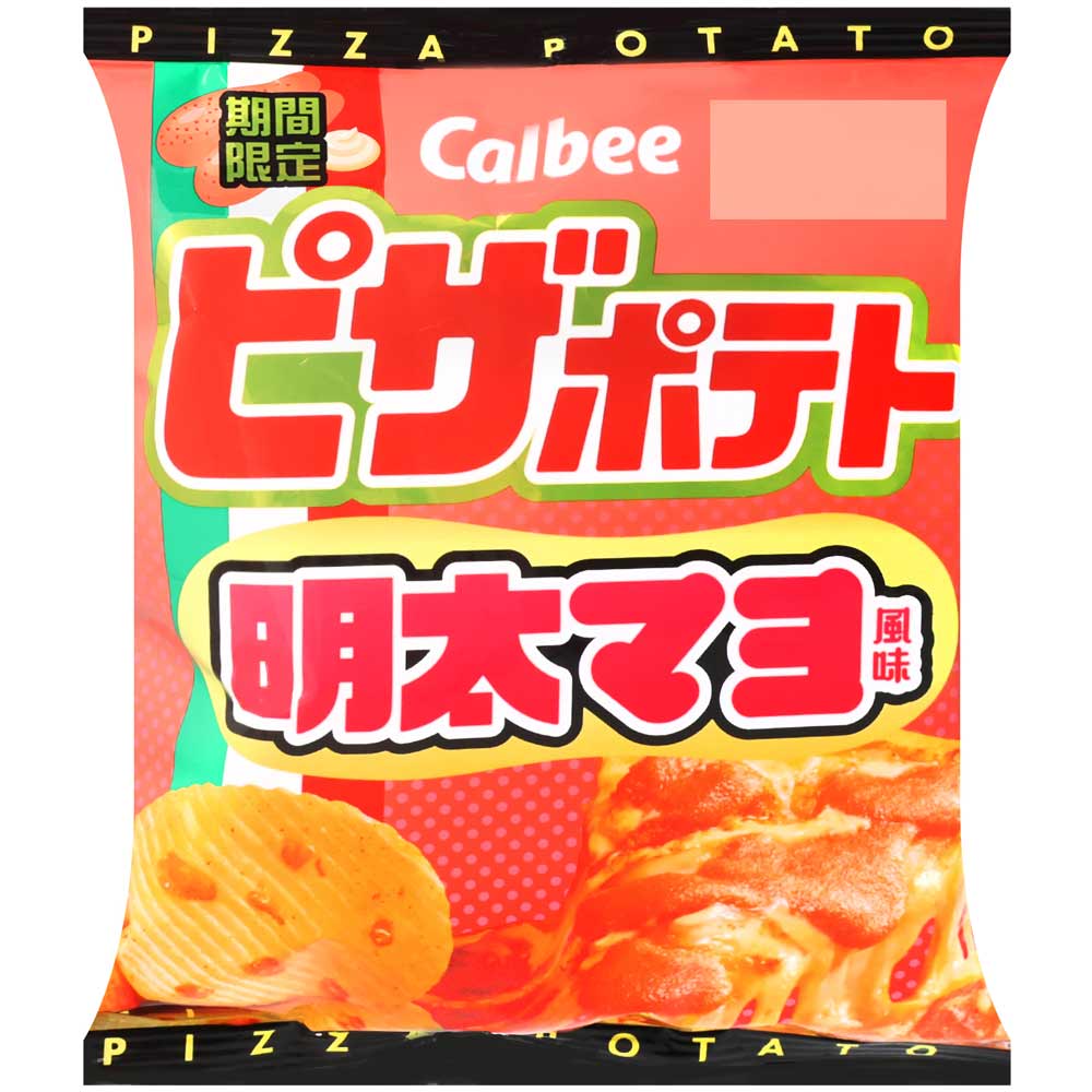 Calbee 明太子美乃滋披薩風味洋芋片57g