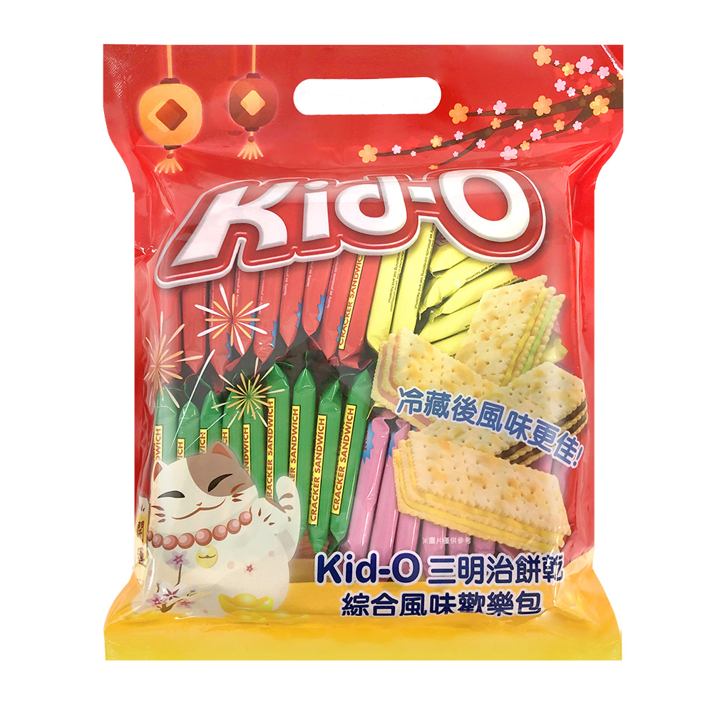 Kid O 三明治綜合風味歡樂包(612g)x4包
