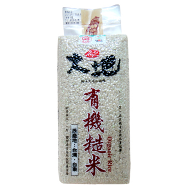 池上大地有機糙米1.5kg