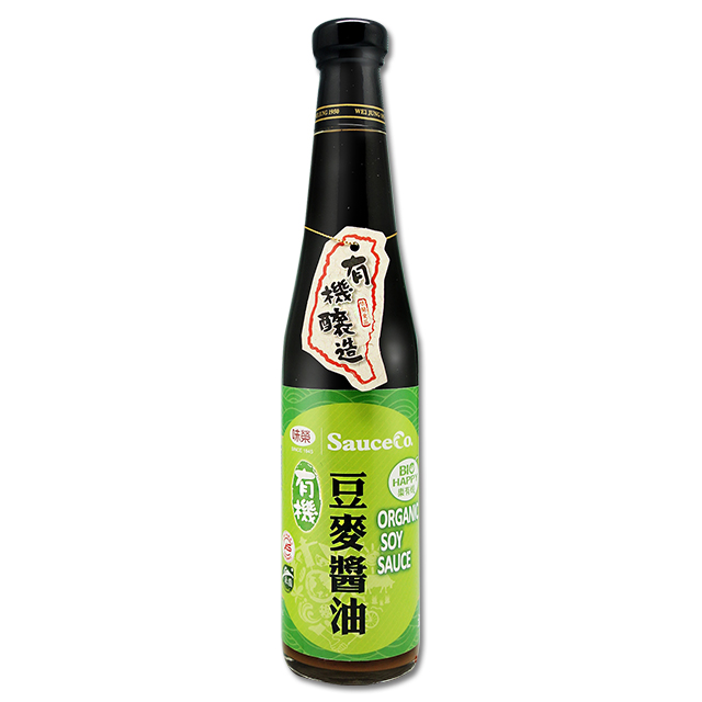 有機豆麥醬油420ml