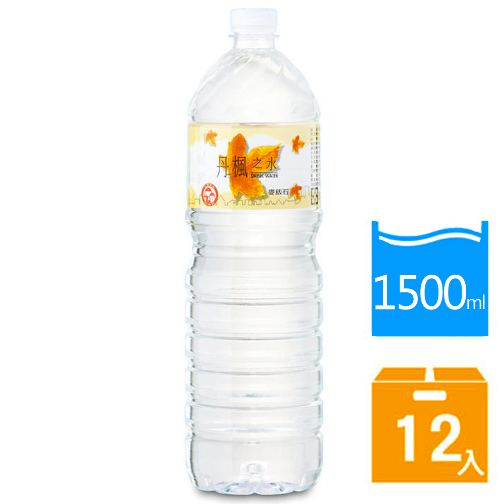 丹楓之水 麥飯石礦泉水1500ml(12瓶/箱)