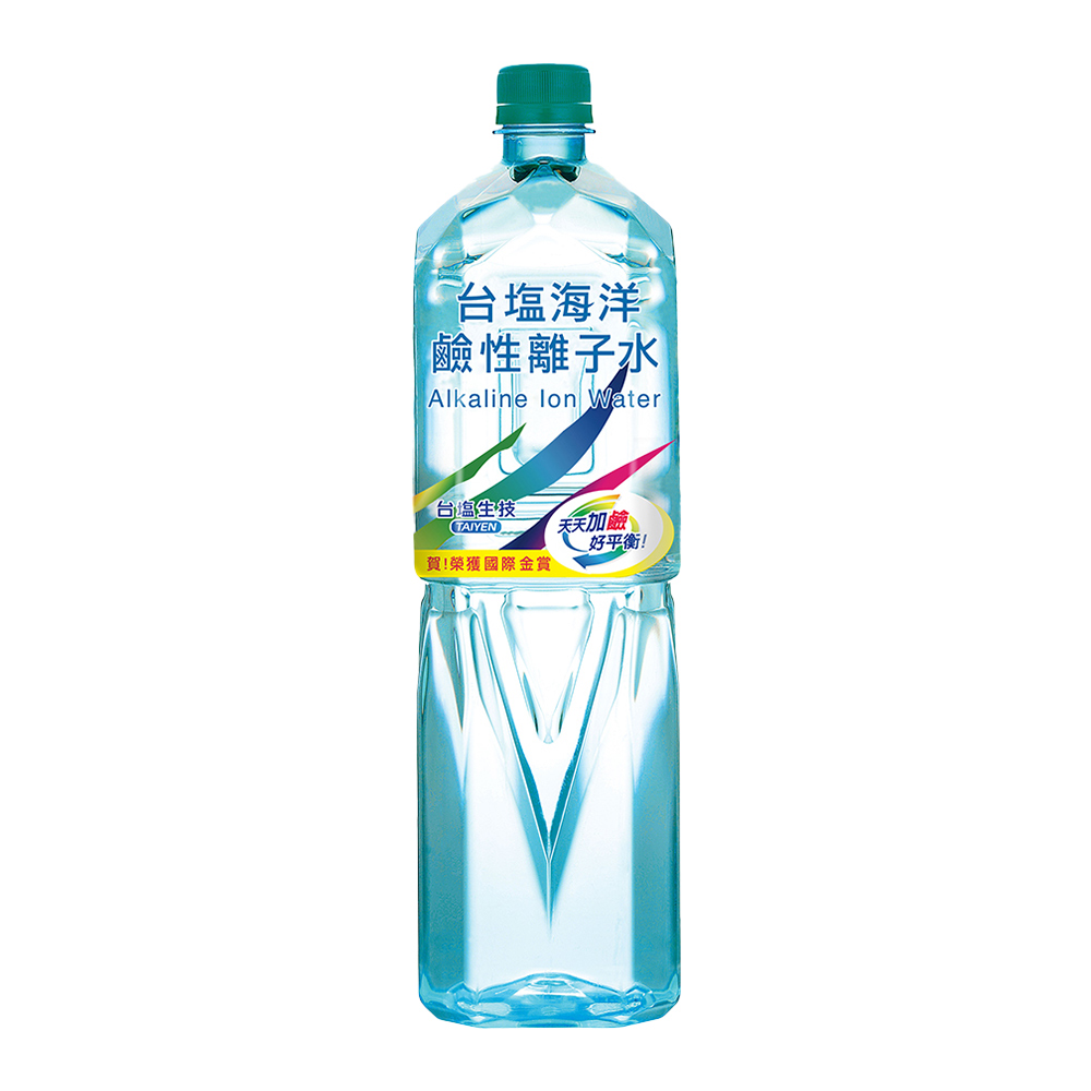 台鹽海洋鹼性離子水(1500mlx12瓶x3箱)