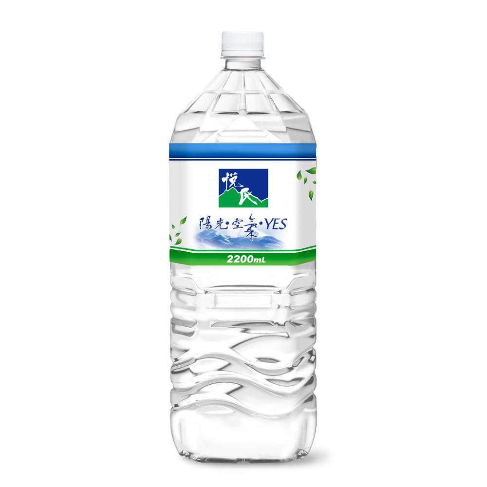 悅氏 天然水2200ml (8瓶/箱)*3箱