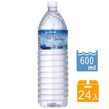 平均單瓶只要↘8 3 清境純水600cc 24 入箱