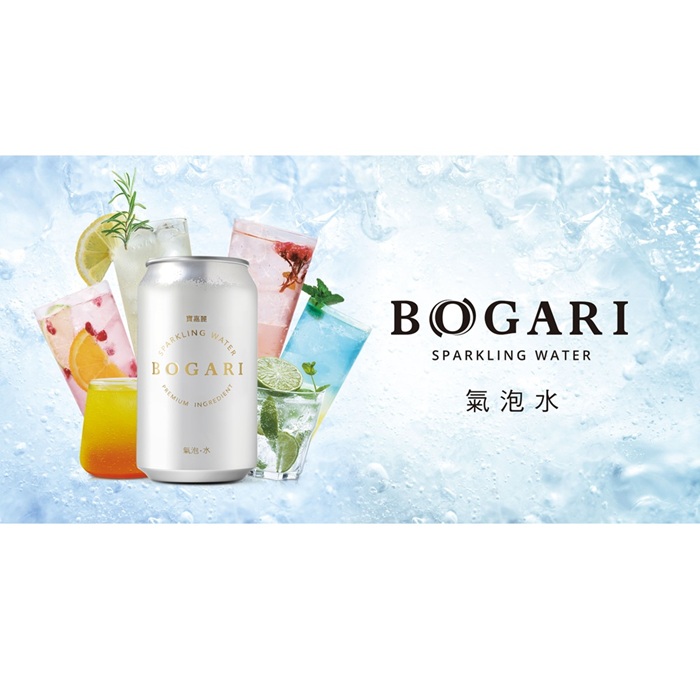 BOGARI 開元食品 BOGARI 開元食品 寶嘉麗氣泡水 330mlx24入