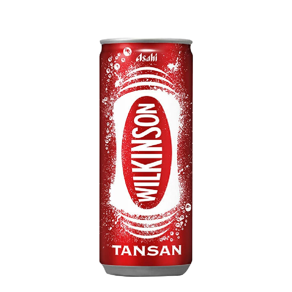 Asahi 朝日 Asahi 朝日威金森碳酸水250ml-30入(兩箱 共60罐)(強烈、刺激,內行人的碳酸水)