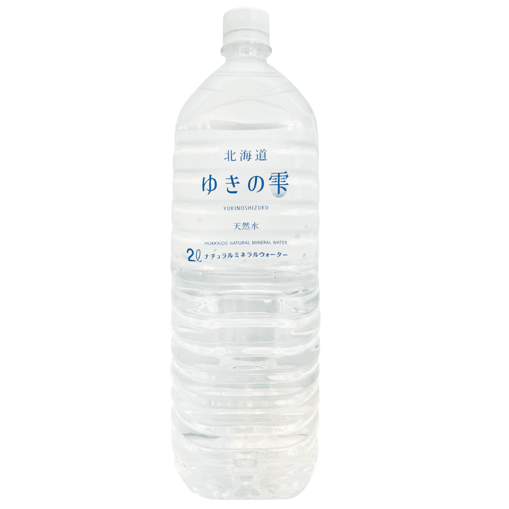 北海道 雪之雫天然礦泉水(2000mlx6入)