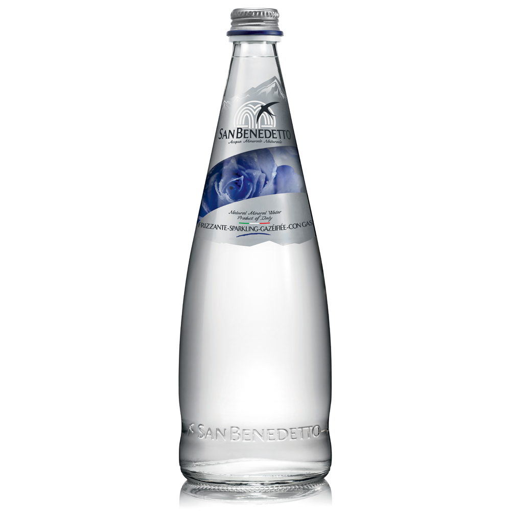 聖碧濤 義大利天然氣泡礦泉水750mLx12瓶/箱(玻璃瓶)