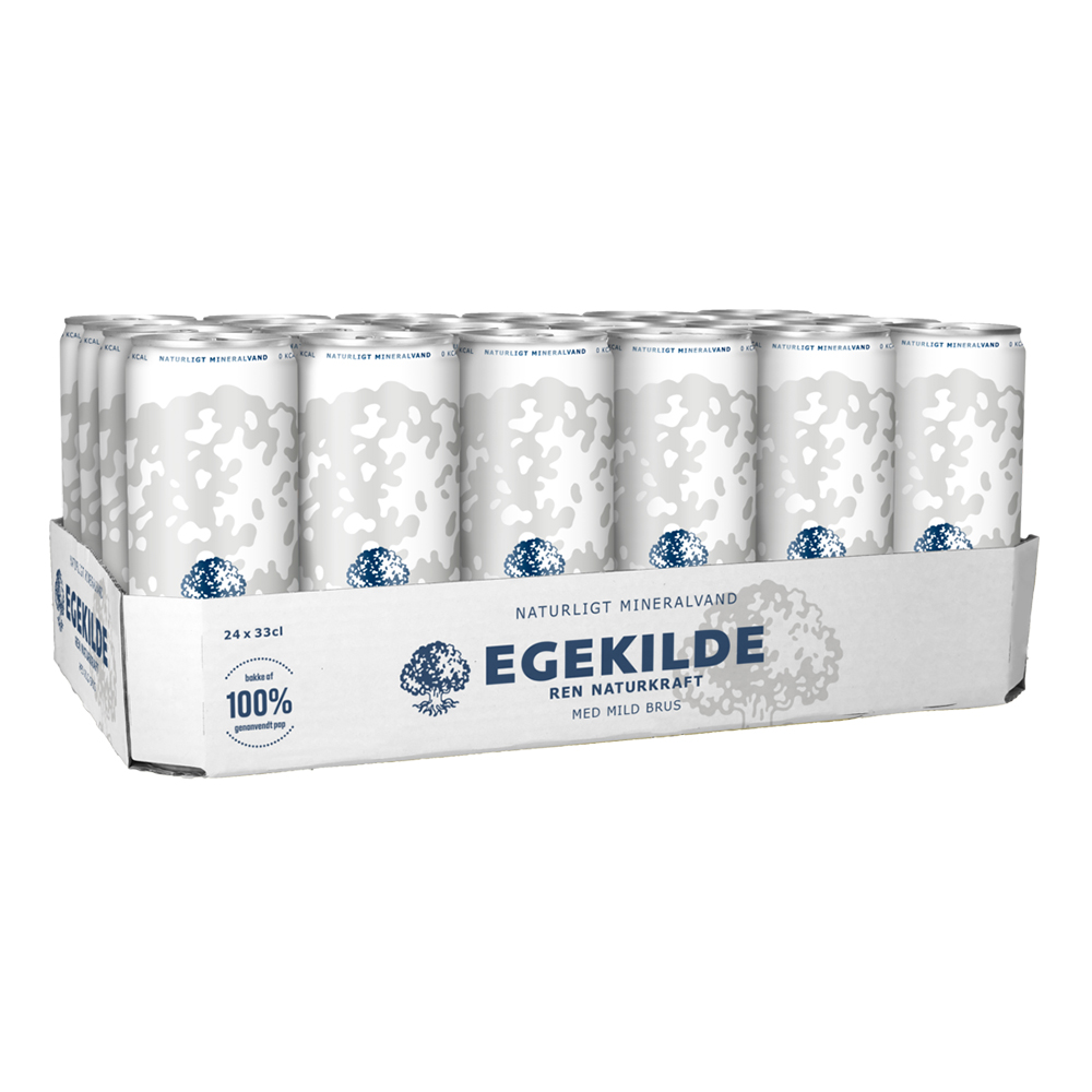 Egekilde 伊克萊原味氣泡礦泉水330mlx24瓶/箱