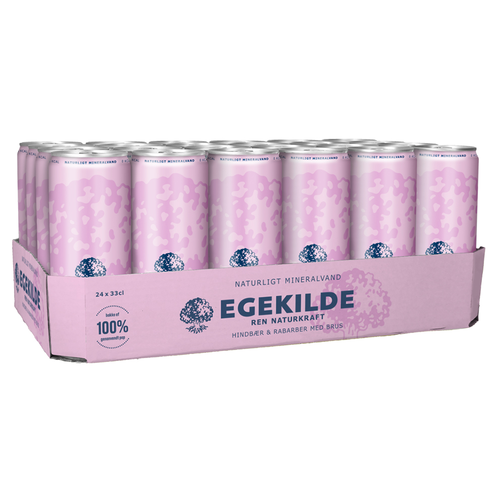 Egekilde 伊克萊 覆盆子香氛氣泡礦泉水330mlx24瓶/箱