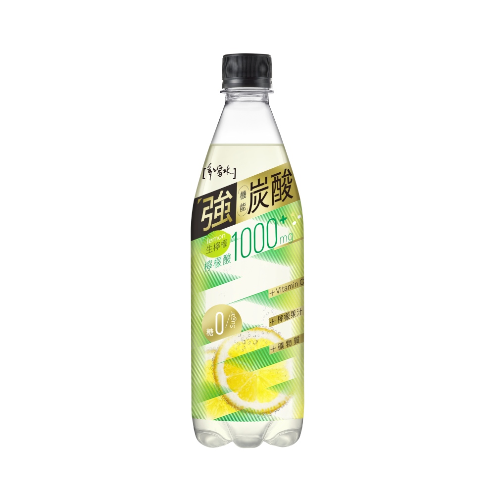 味丹多喝水 味丹多喝水MAX機能強炭酸 (生檸風味)560ML24入/箱