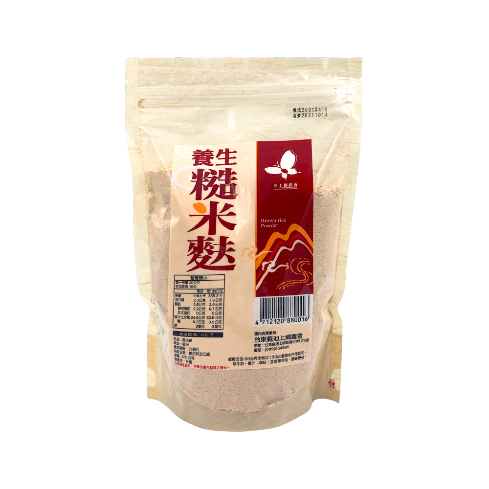 【池上鄉農會】糙米麩300g/包