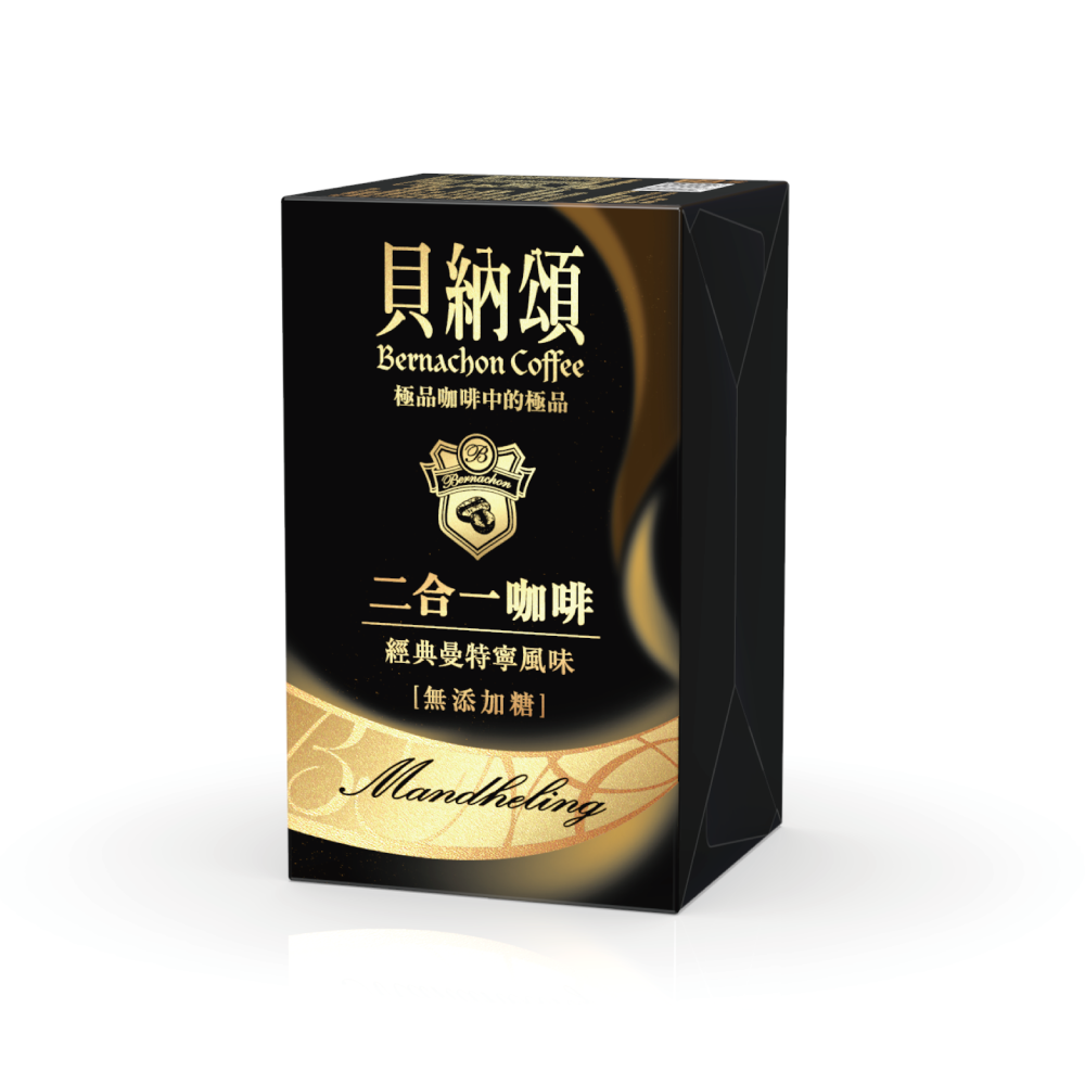 貝納頌二合一曼特寧咖啡(10包/盒)