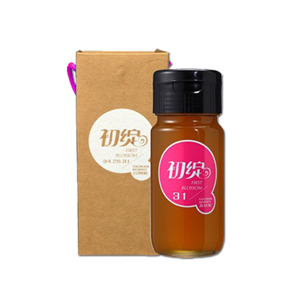 【情人蜂蜜】台灣國產初綻荔枝蜂蜜700g(附手提禮盒)