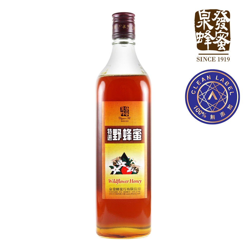百年老店 特選野蜂蜜820g