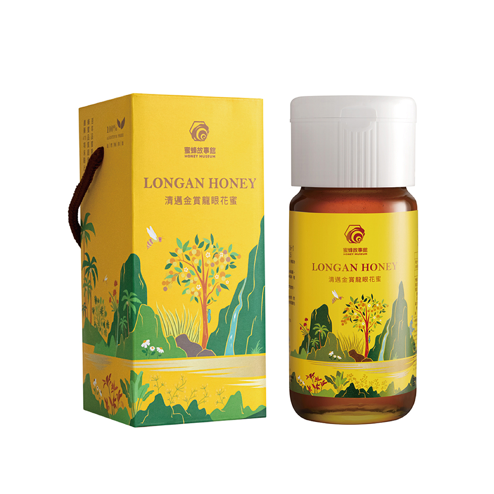 蜜蜂故事館 清邁金賞龍眼花蜜700g