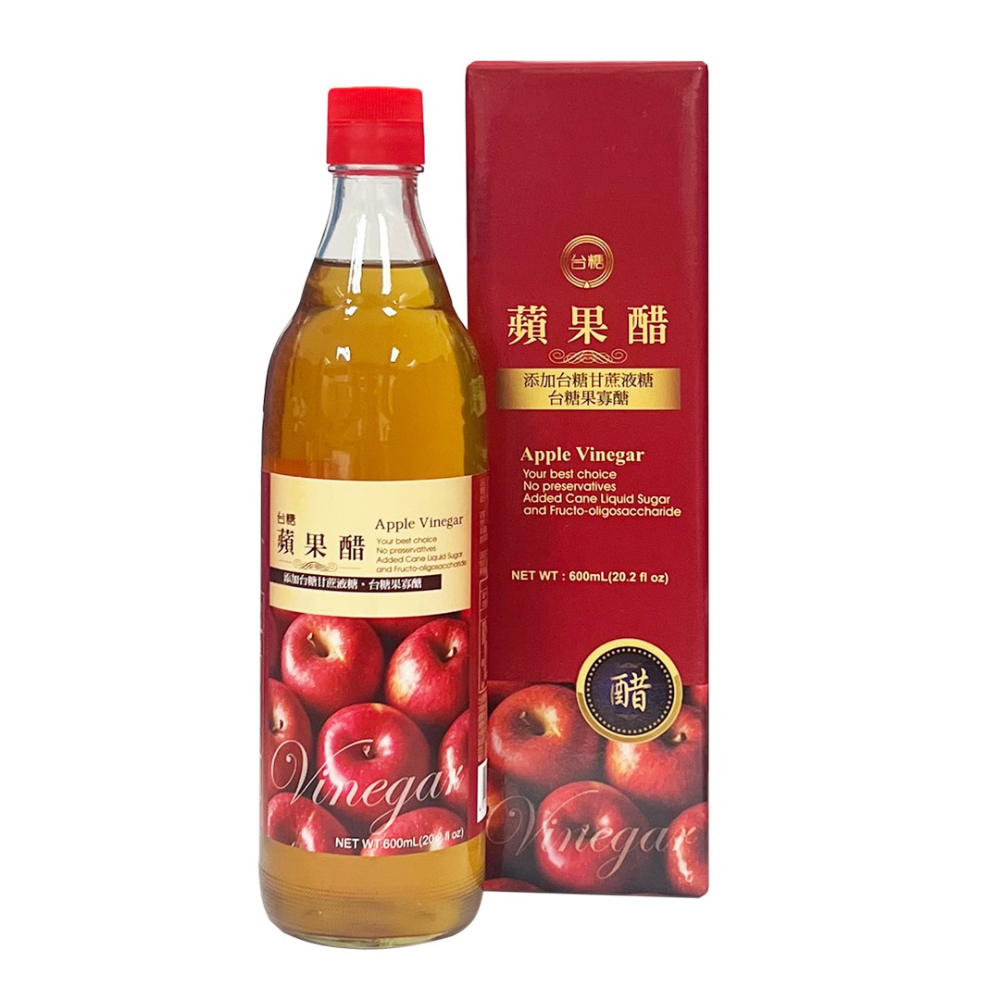 台糖 蘋果醋(600ml/瓶)