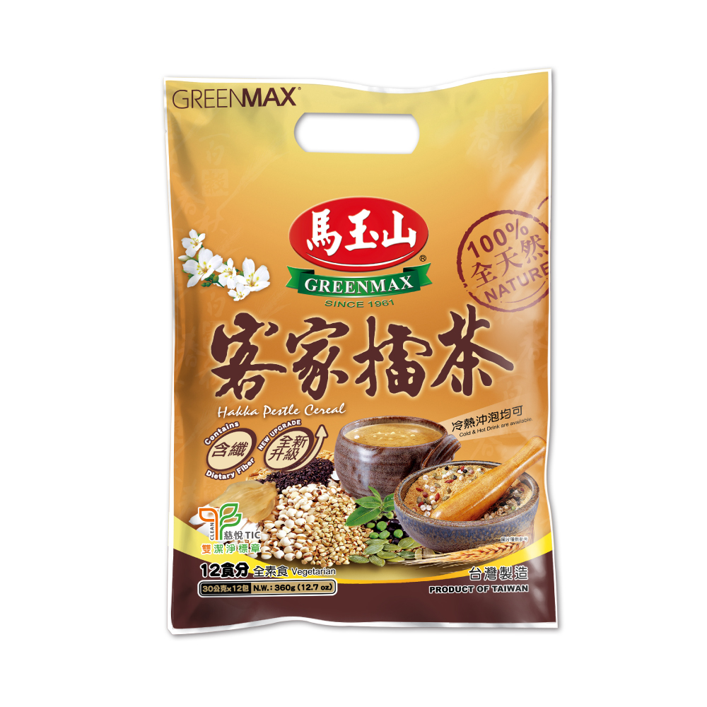 《馬玉山》客家擂茶(30g*12入/袋)~全新升級